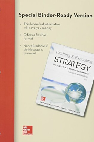Cover of Loose Leaf Executing Strategy: Concepts and Readings with Connect Access Card