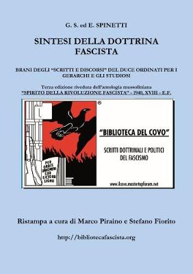 Book cover for Sintesi Della Dottrina Fascista