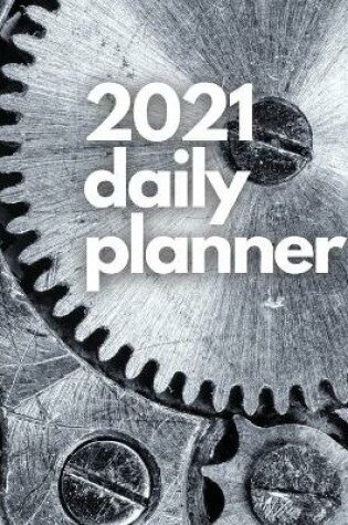 Cover of Large 2021 Daily Planner, Pure Metal Edition