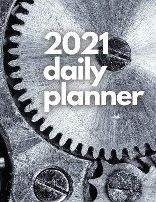 Cover of Large 2021 Daily Planner, Pure Metal Edition