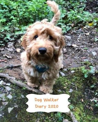 Book cover for Dog Walker Diary 2020