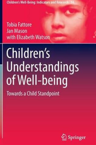 Cover of Children's Understandings of Well-being