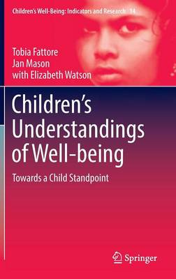 Book cover for Children's Understandings of Well-being