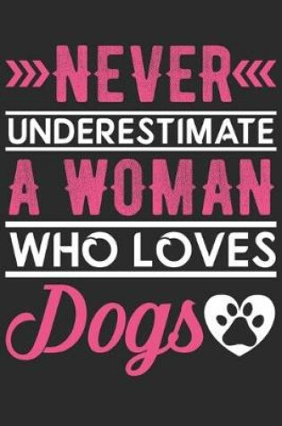 Cover of Never Underestimate a Woman Who Loves Dogs