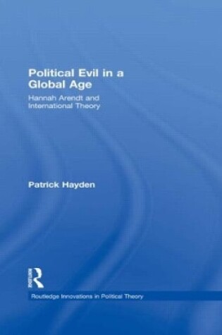 Cover of Political Evil in a Global Age