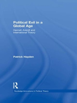 Book cover for Political Evil in a Global Age