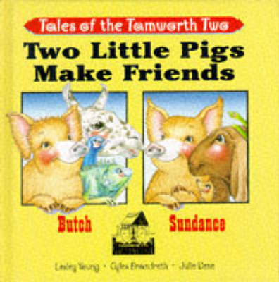 Book cover for Two Little Pigs Make Friends