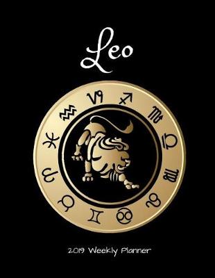 Book cover for Leo 2019 Weekly Planner