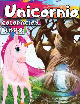 Book cover for Libro de actividades de unicornios para niños