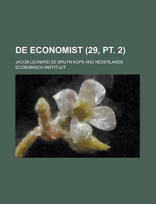 Book cover for de Economist (29, PT. 2)