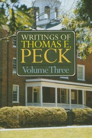 Cover of Works of Thomas Peck V3