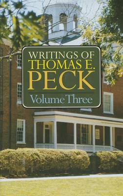 Book cover for Works of Thomas Peck V3