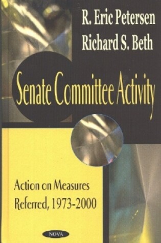 Cover of Senate Committee Activity