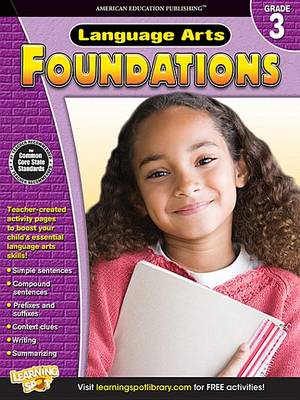 Book cover for Language Arts Foundations, Grade 3