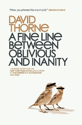 Book cover for A Fine Line Between Oblivious and Inanity