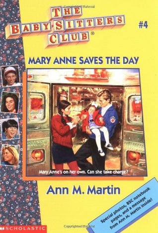 Book cover for Mary Anne Saves the Day