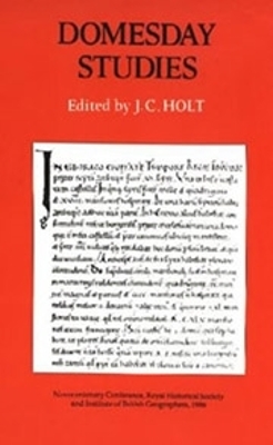 Book cover for Domesday Studies