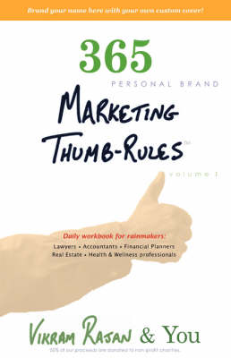 Book cover for 365 Personal Brand Marketing Thumb-Rules