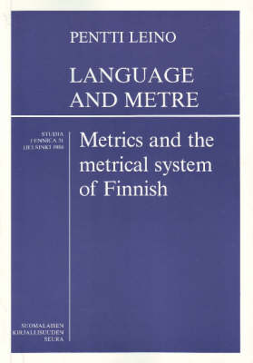 Book cover for Language and Metre