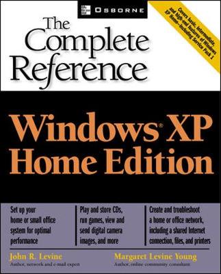 Book cover for Windows(R) XP Home Edition: The Complete Reference