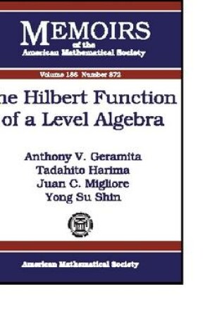 Cover of The Hilbert Function of a Level Algebra