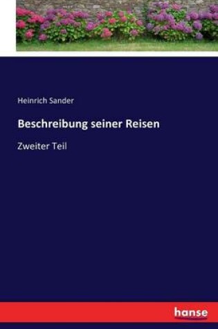 Cover of Beschreibung seiner Reisen