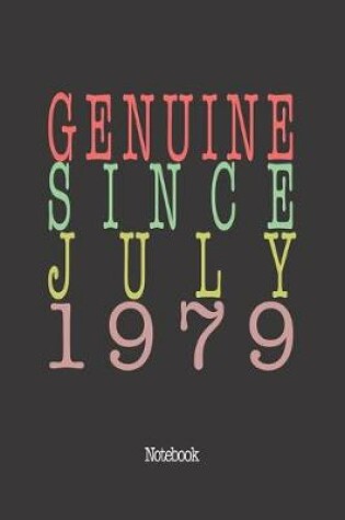 Cover of Genuine Since July 1979