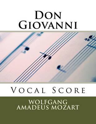 Book cover for Don Giovanni - Vocal Score (Italian and English)