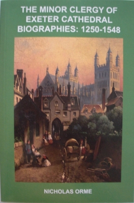 Book cover for The Minor Clergy of Exeter Cathedral