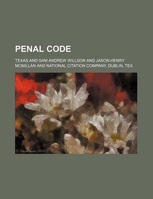 Book cover for Penal Code