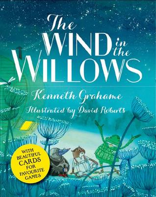 Book cover for Wind in the Willows with Game Cards
