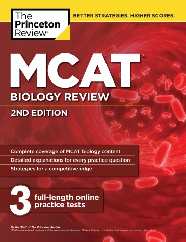Book cover for MCAT Biology Review, 2nd Edition 