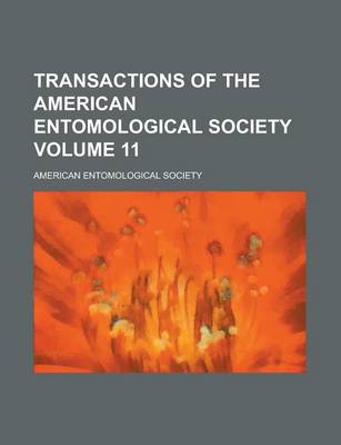 Book cover for Transactions of the American Entomological Society (V. 40 1914]15)