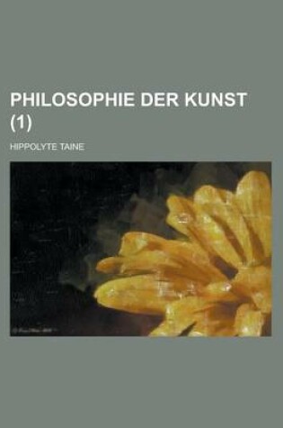 Cover of Philosophie Der Kunst (1)