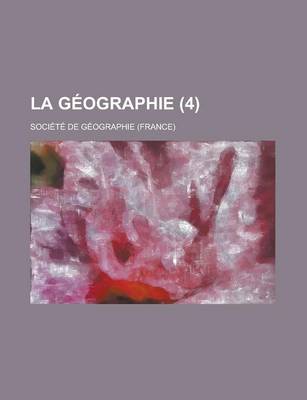 Book cover for La Geographie (4)