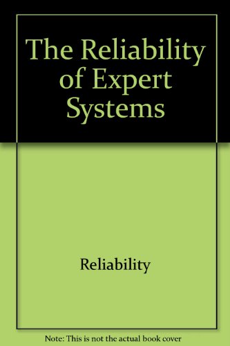 Cover of Reliability of Expert Systems