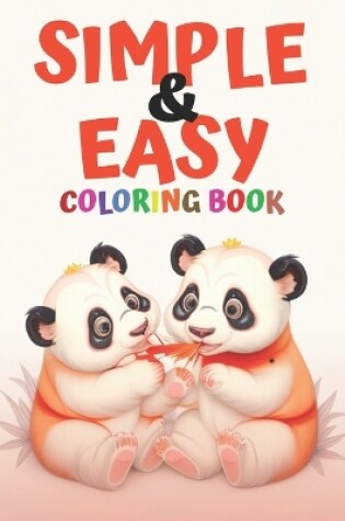 Cover of Simple and Easy coloring book