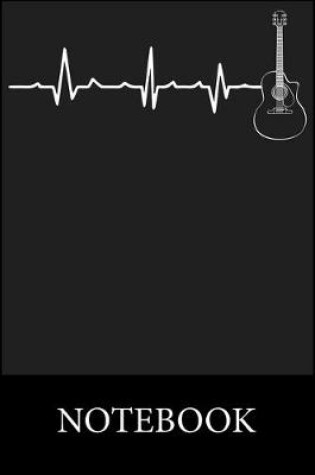 Cover of Guitar Heart Beat Notebook