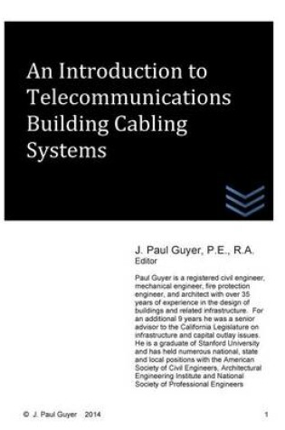 Cover of An Introduction to Telecommunications Building Cabling Systems