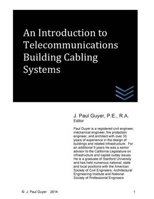 Book cover for An Introduction to Telecommunications Building Cabling Systems