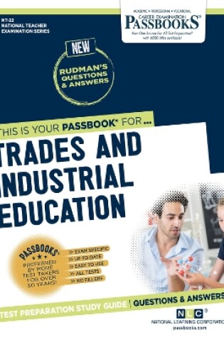 Cover of Trades and Industrial Education