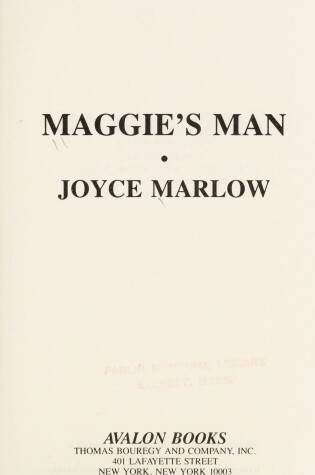 Cover of Maggie's Man