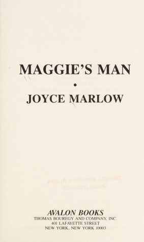 Book cover for Maggie's Man