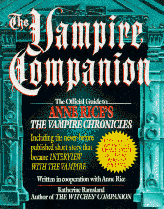 Book cover for The Vampire Companion