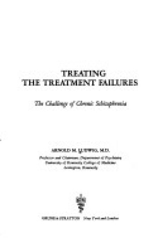 Cover of Treating the Treatment Failures