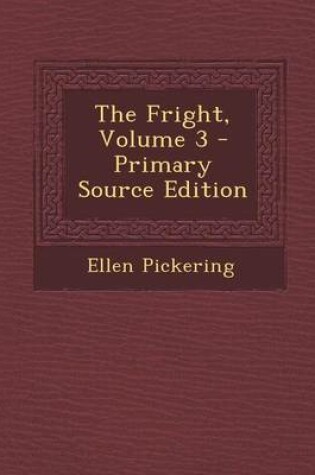 Cover of Fright, Volume 3