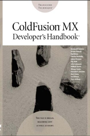 Cover of ColdFusion MX Developer's Handbook
