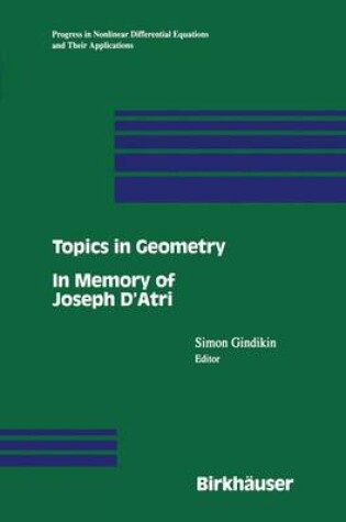 Cover of Topics in Geometry