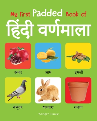 Book cover for My First Padded Book of Hindi Varnmala