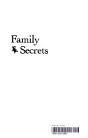 Book cover for Thayer Nancy : Family Secrets